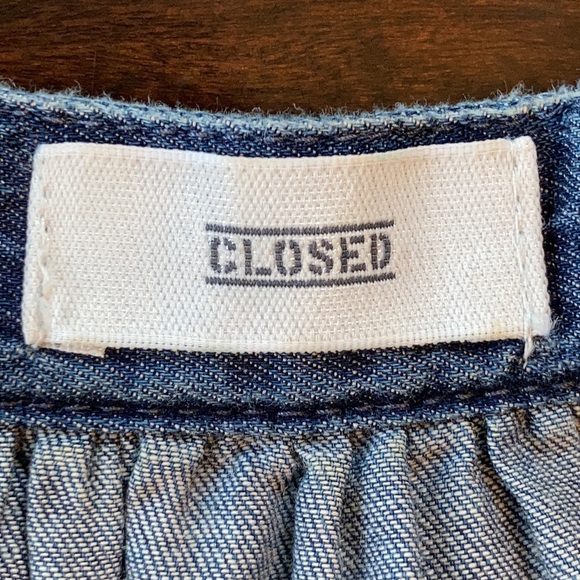 NWOT CLOSED Brand Denim Women's Tunic Dress XS - Picture 11 of 17